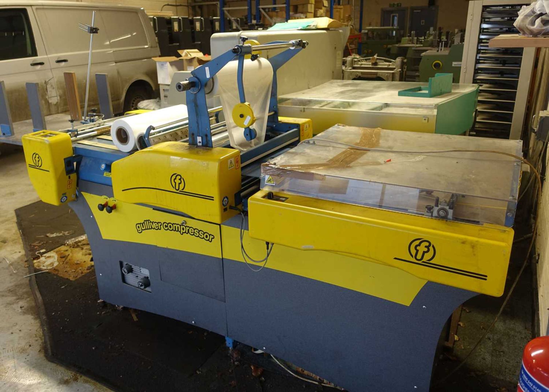 +VAT Formica laminator line including; Foliant 520 Feeder Plus, year 2008; Foliant Gulliver - Image 2 of 5