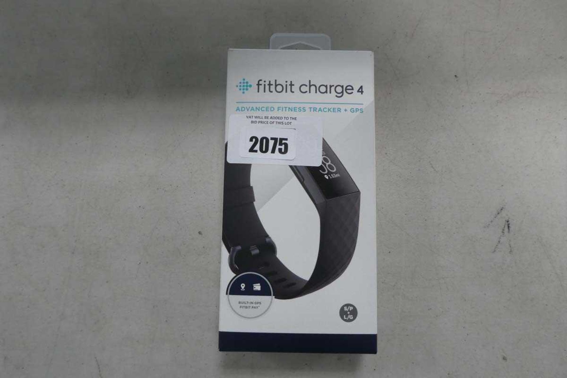 +VAT FitBit Charge 4 fitness tracker in box