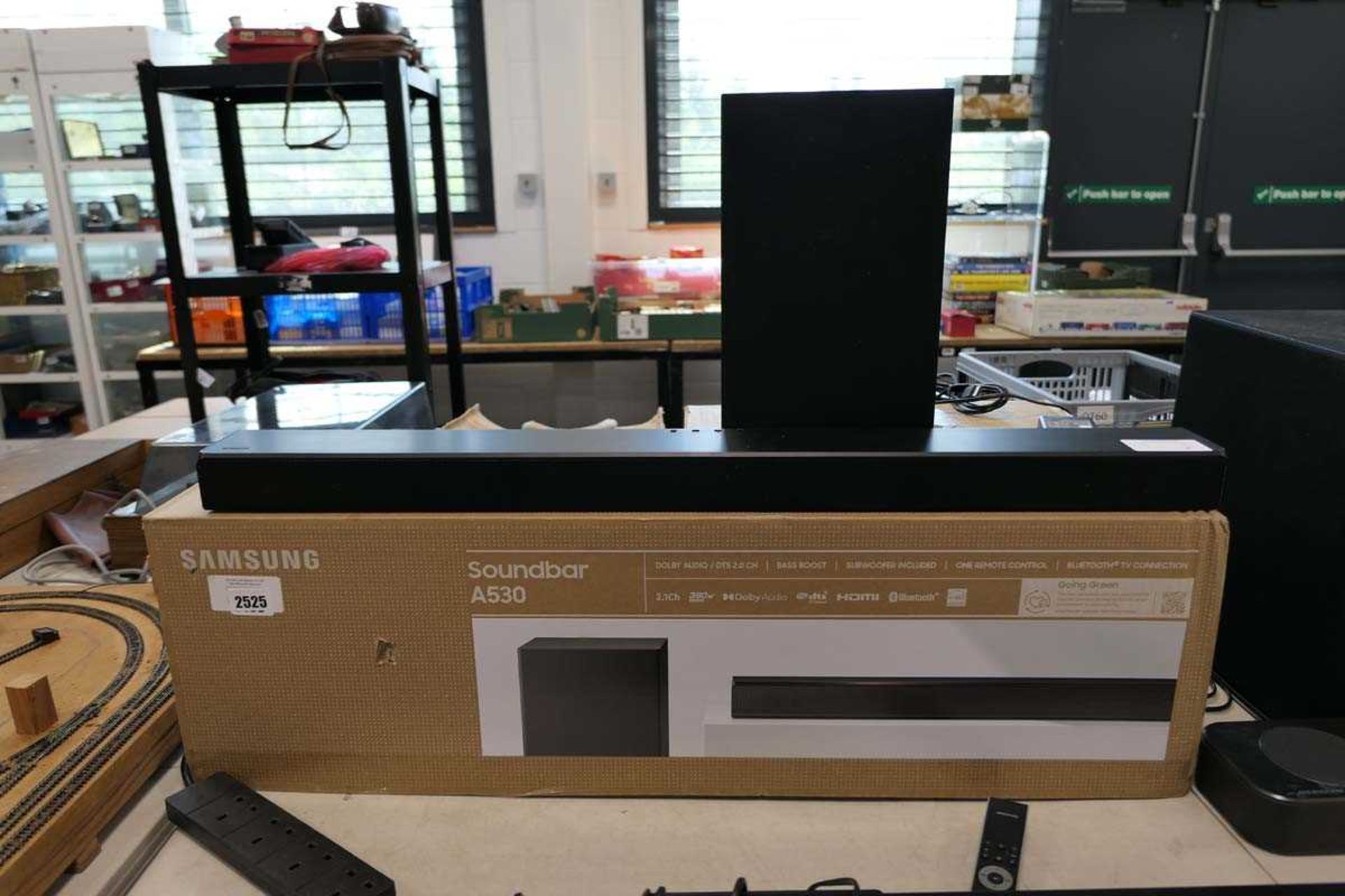 +VAT Samsung soundbar A530 with box, power cable and remote