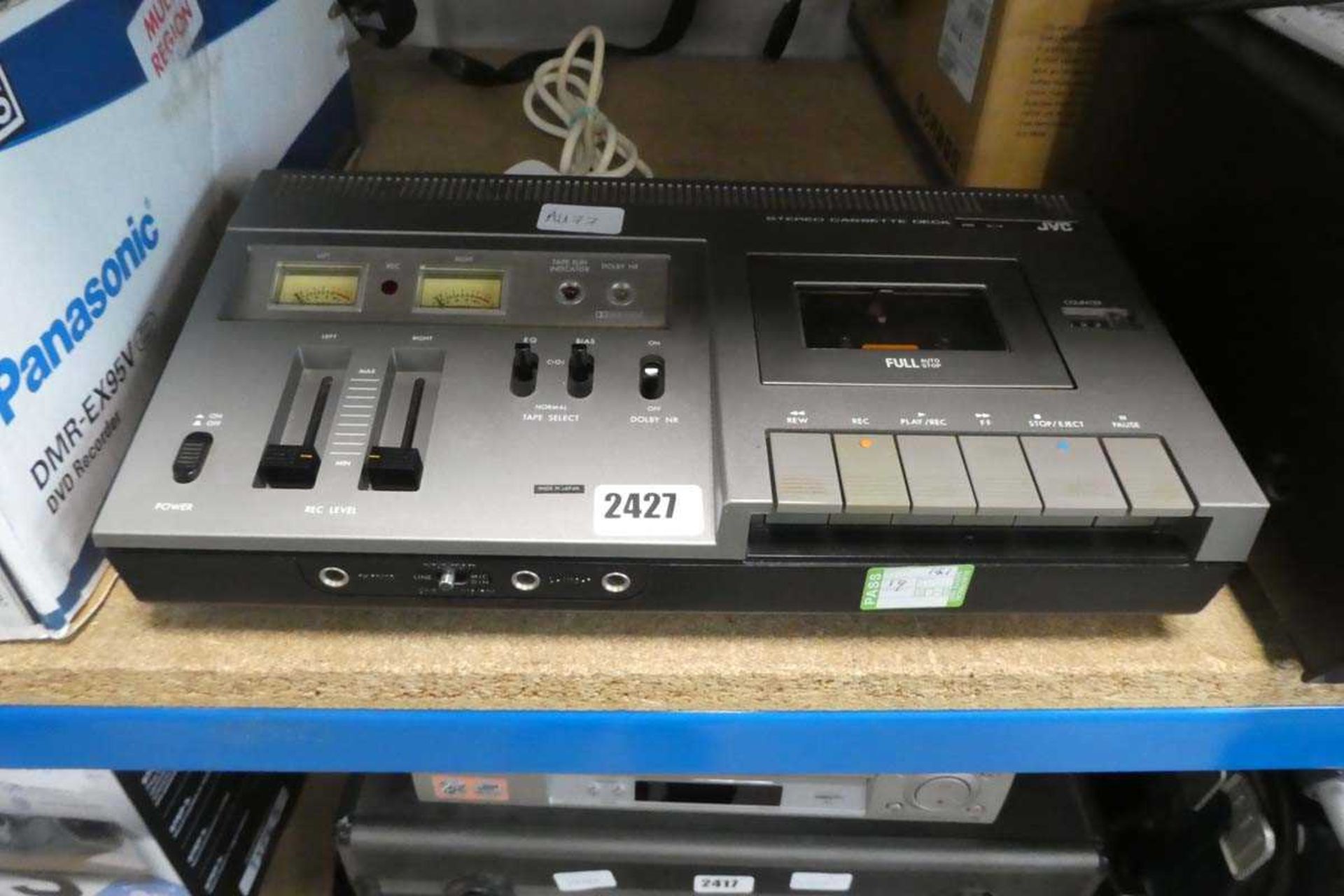 JVC stereo cassette deck model: CD-1740
