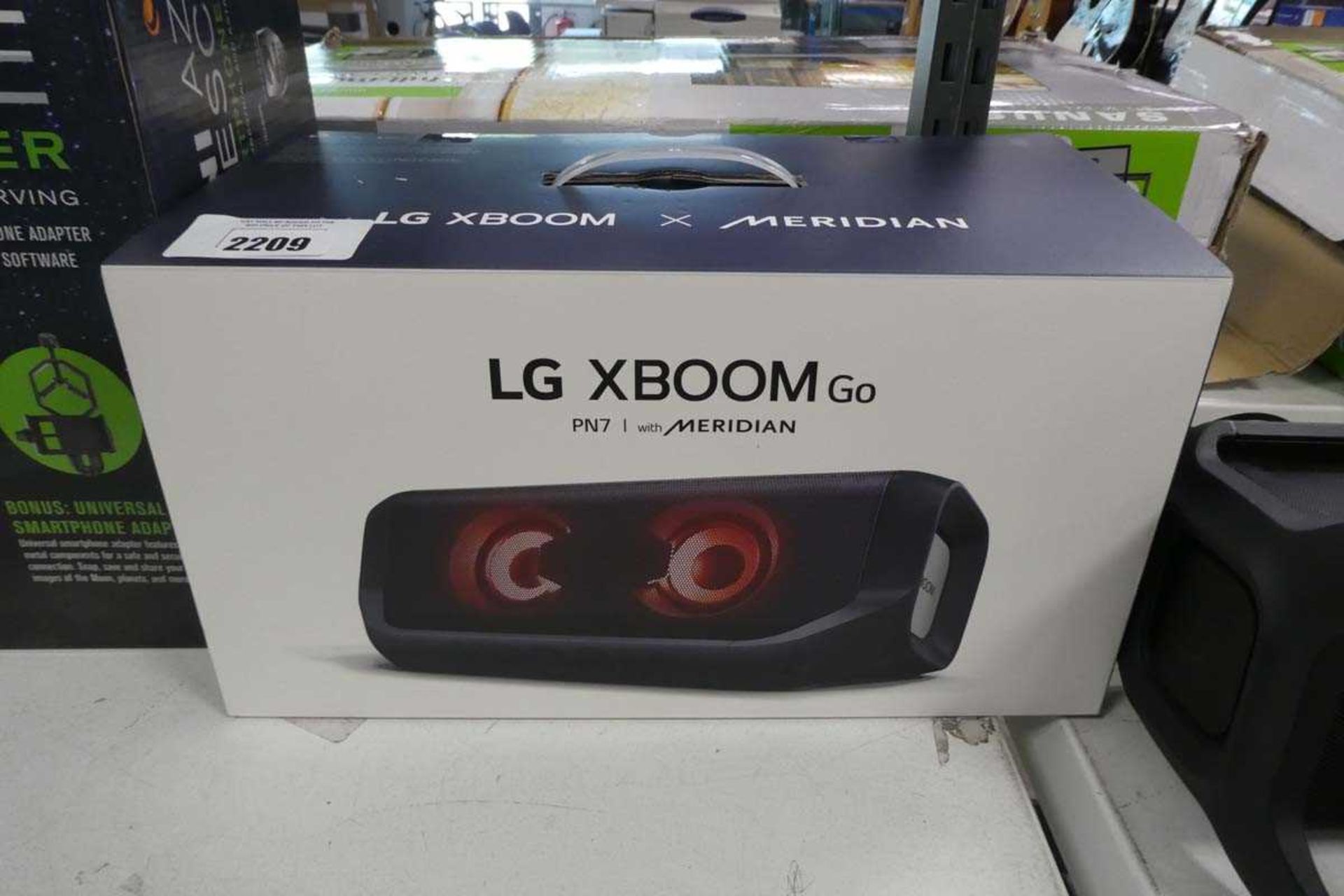 +VAT LG X-Boom PN7 bluetooth speaker with box