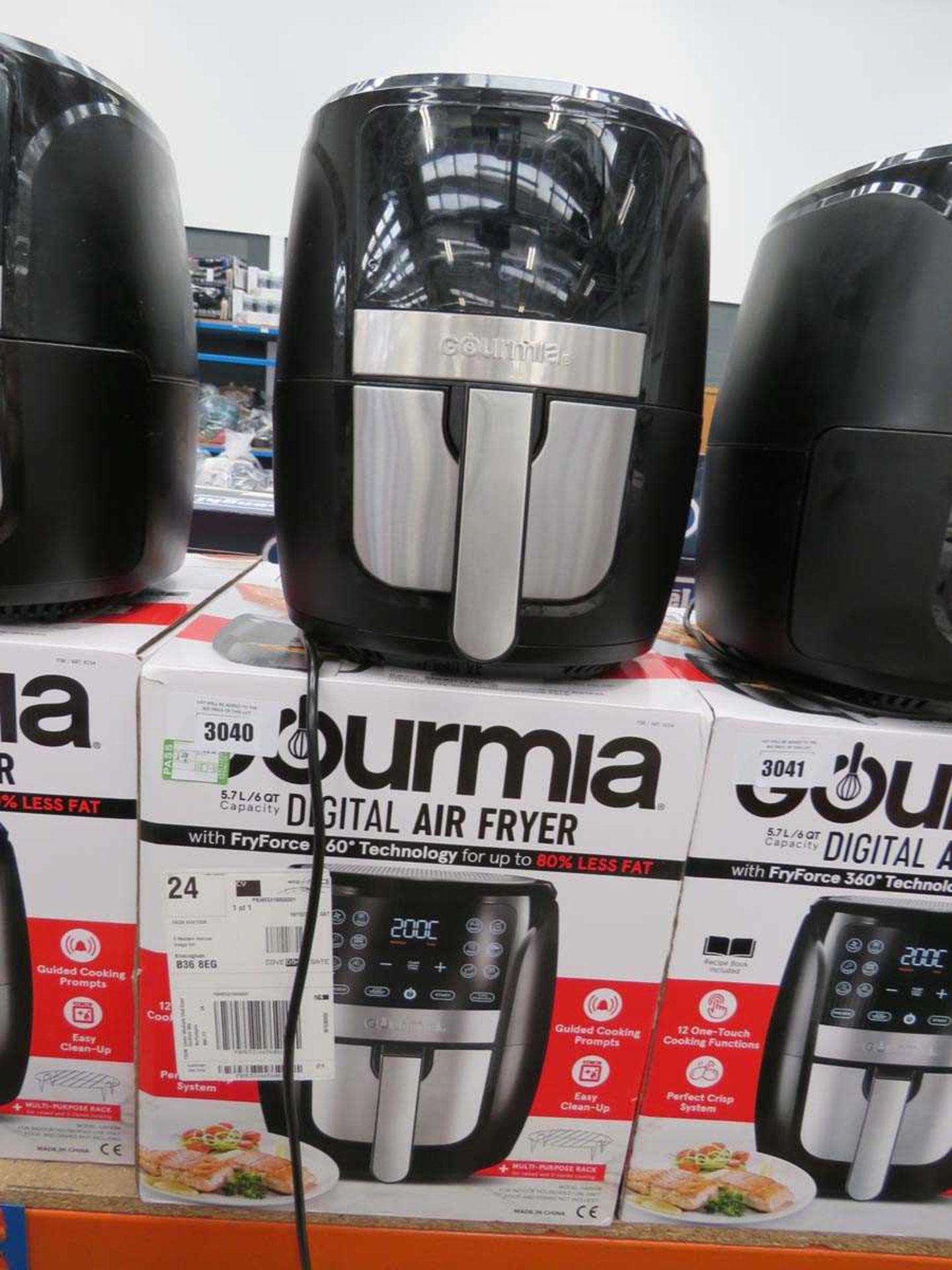 +VAT Gourmia 5.7L digital air fryer