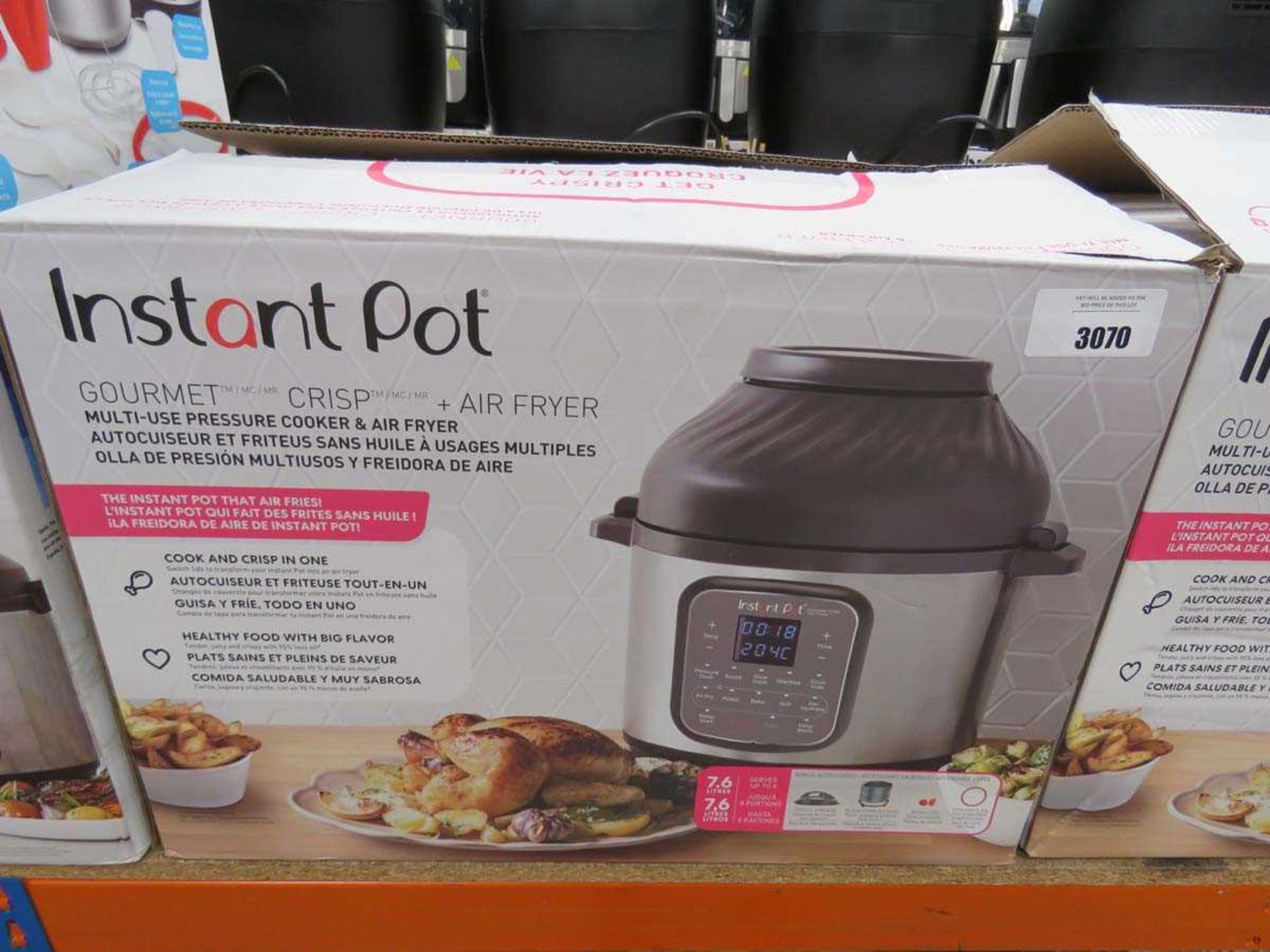 +VAT Instant Pot gourmet crisp & air fryer