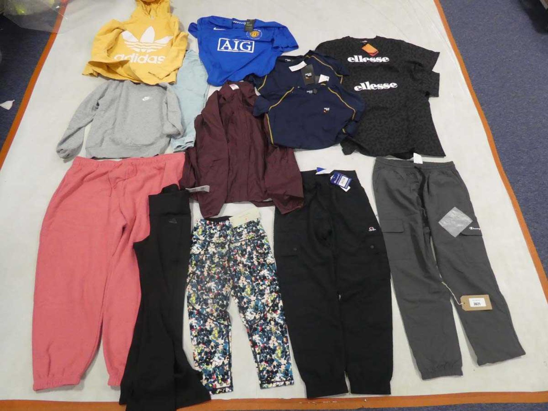 +VAT Selection of sportswear to include Sweaty Betty, Nike, Champion, etc