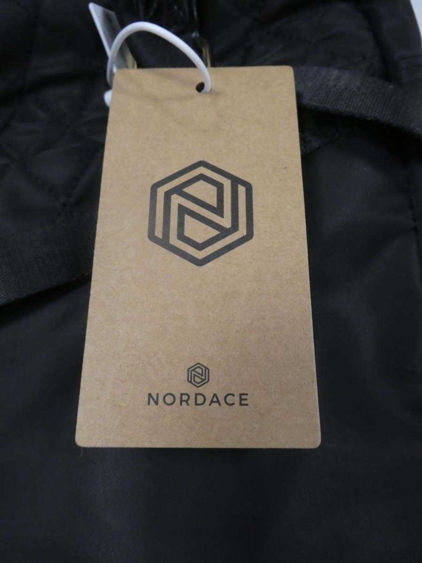 +VAT Nordace large quilted backpack in black - Image 2 of 3