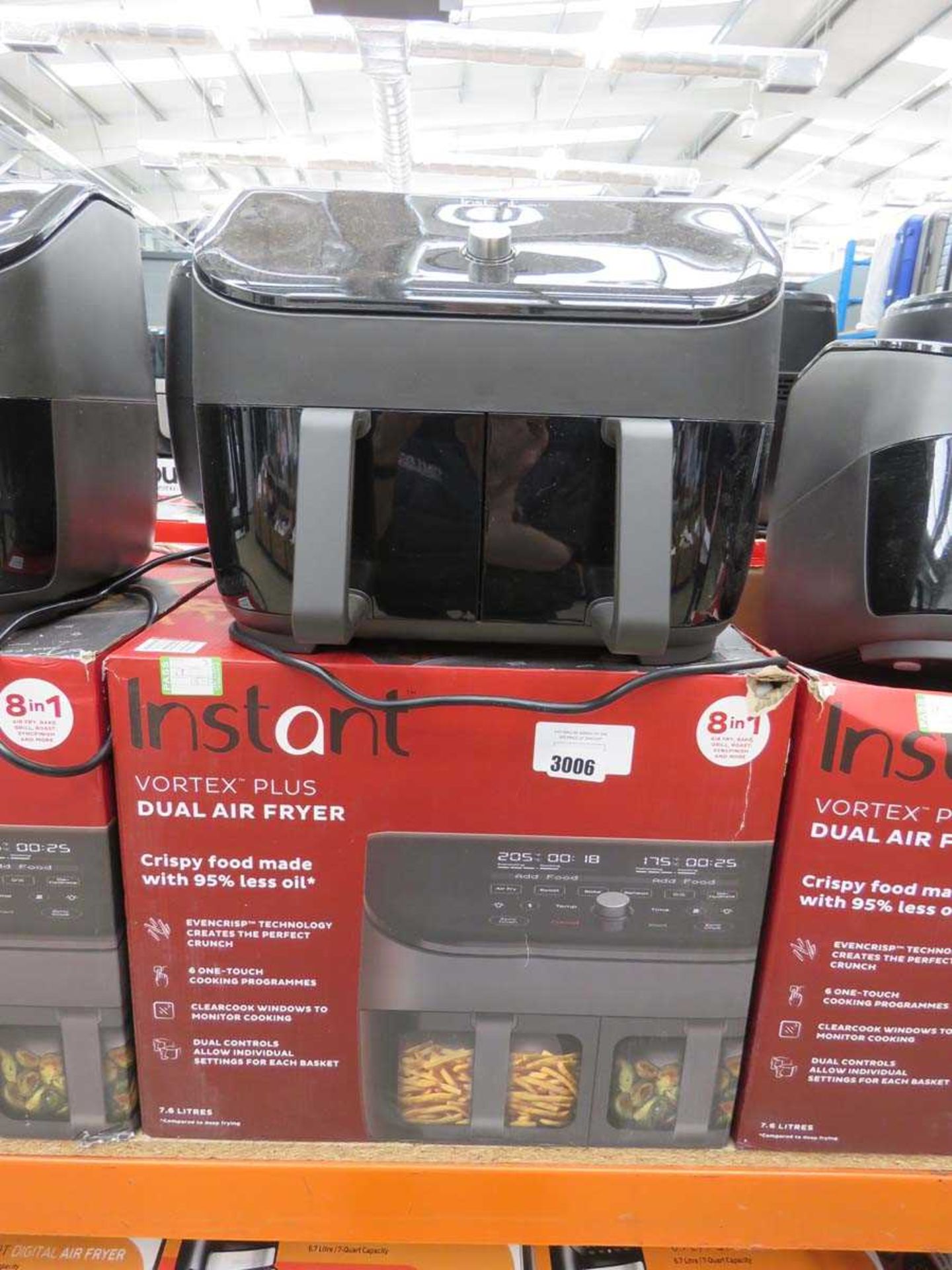 +VAT Instant Vortex Plus dual air fryer