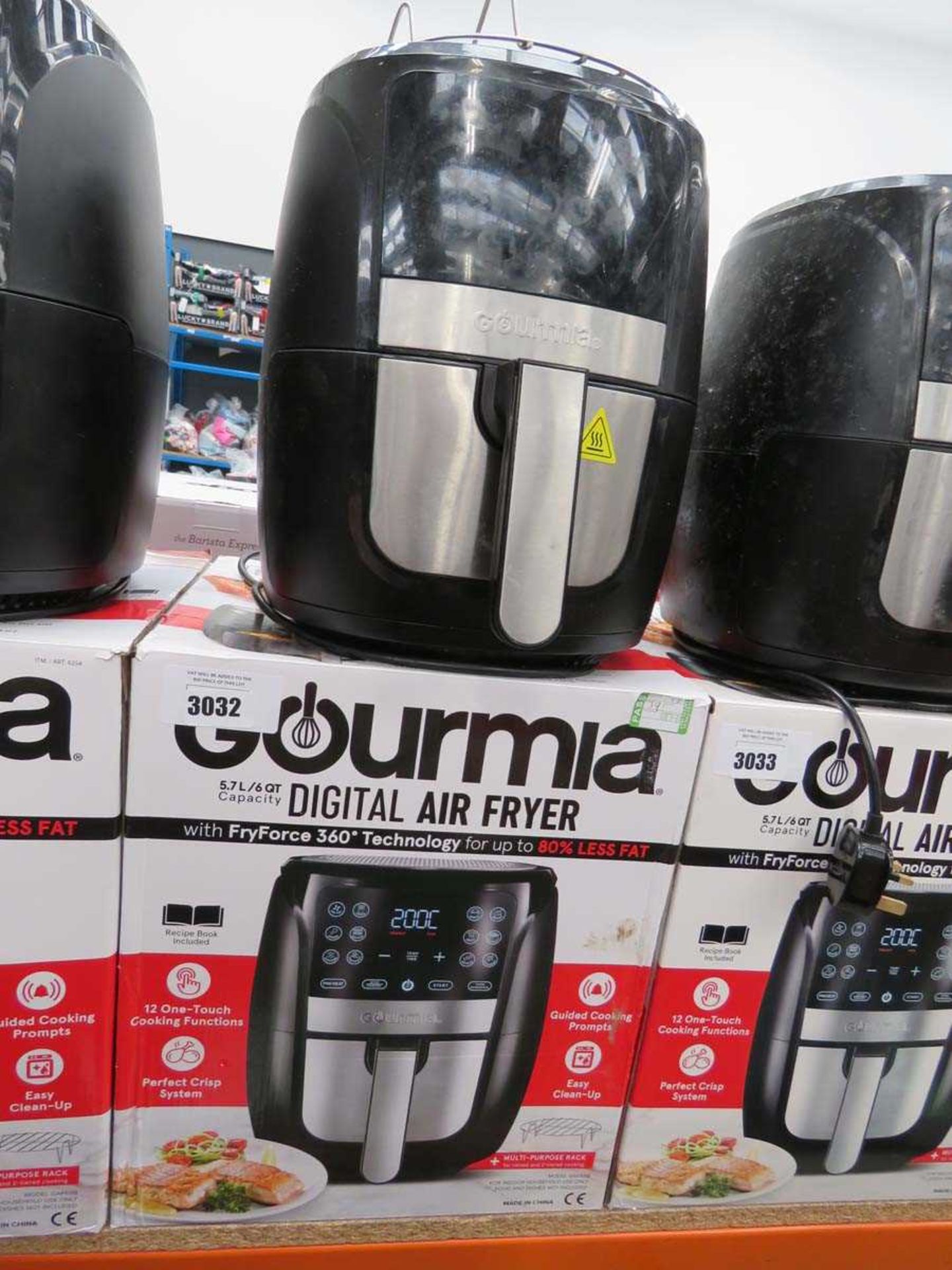 +VAT Gourmia 5.7L digital air fryer