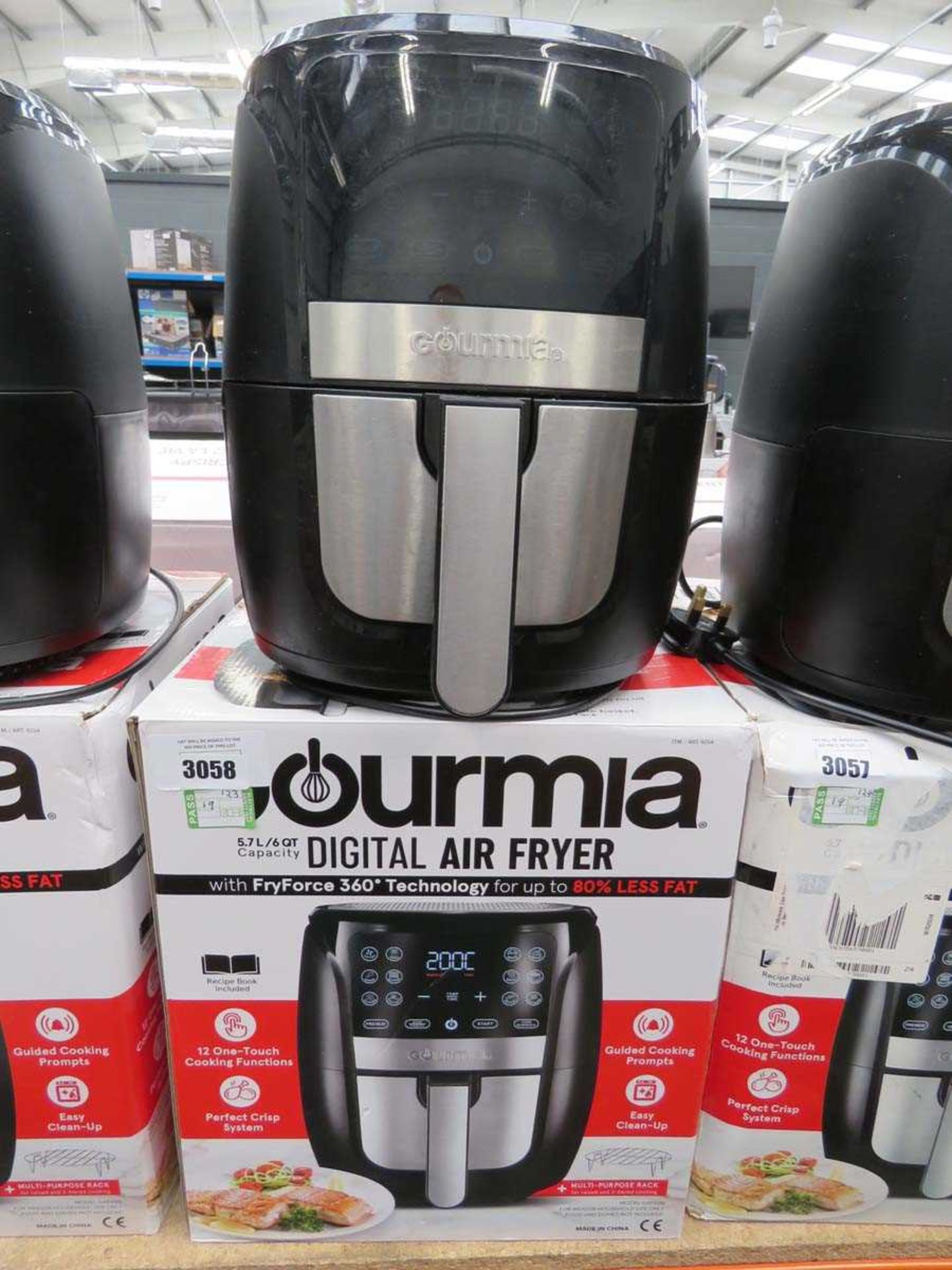 +VAT Gourmia 5.7L digital air fryer