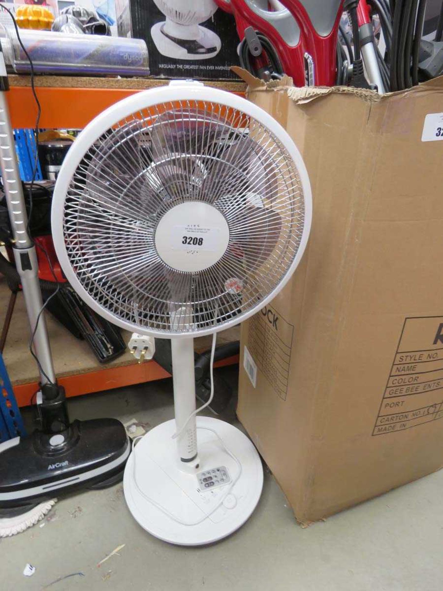 +VAT NSA pedestal fan with PSU and remote