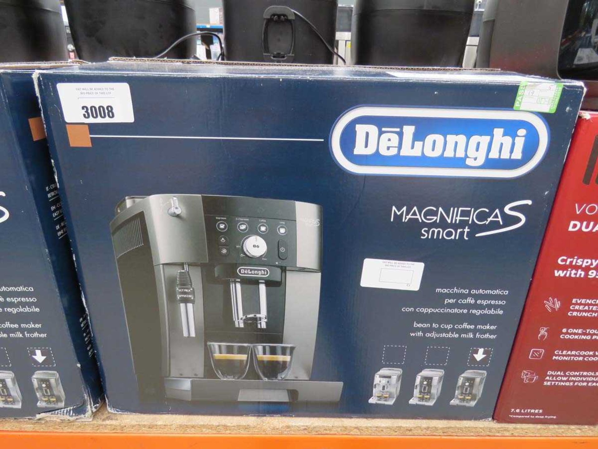 +VAT DeLonghi Magnifica S smart coffee machine