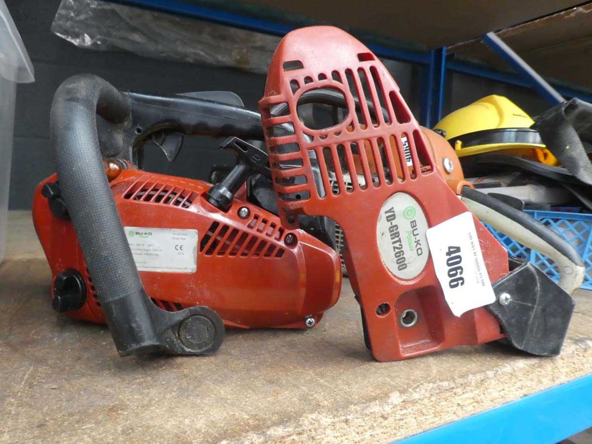 +VAT Small red chainsaw body in parts