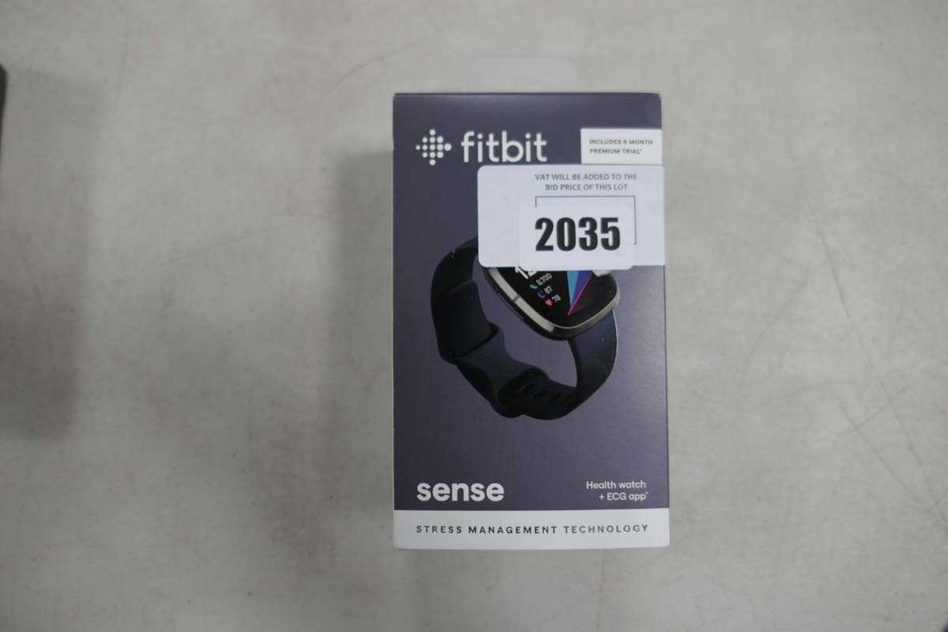 +VAT FitBit Sense, boxed