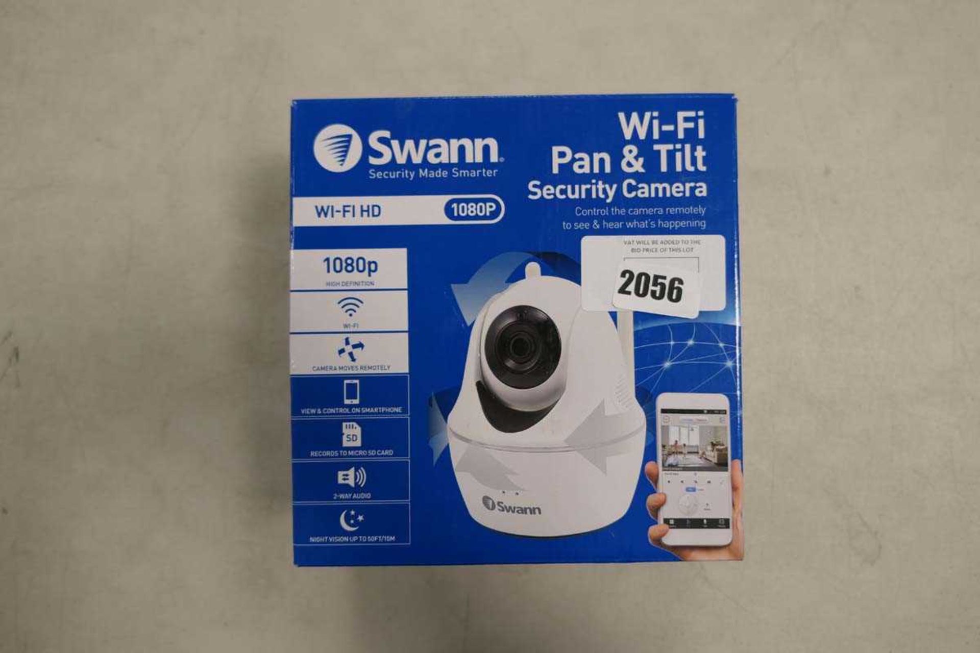 +VAT Swan WiFi PT security camera