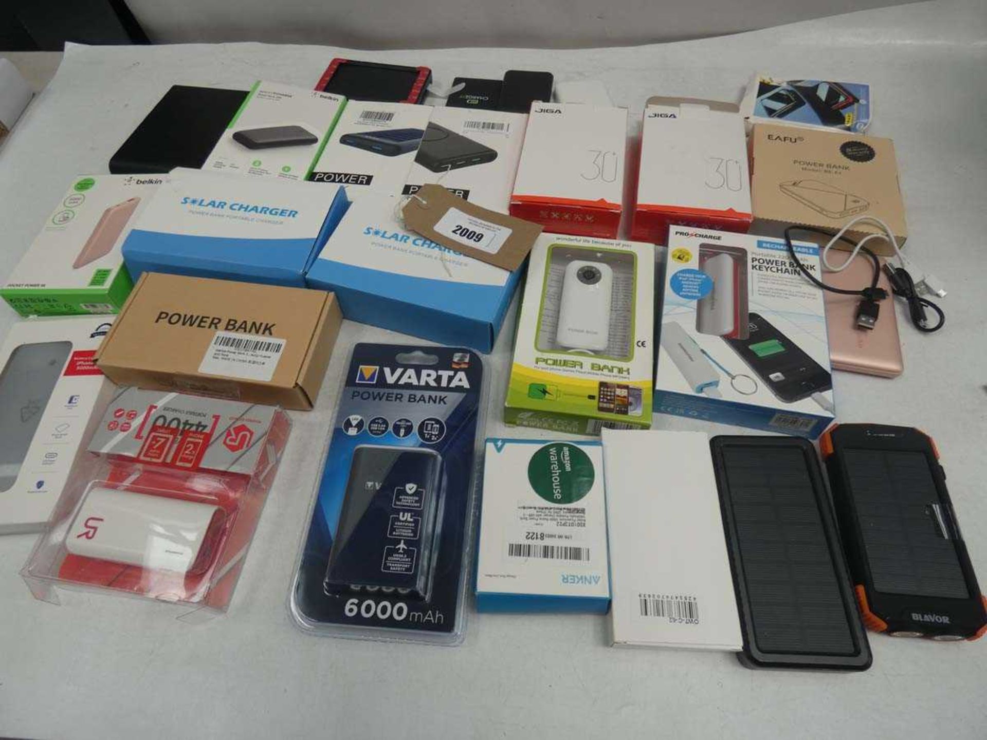 +VAT Selection of various portable power banks