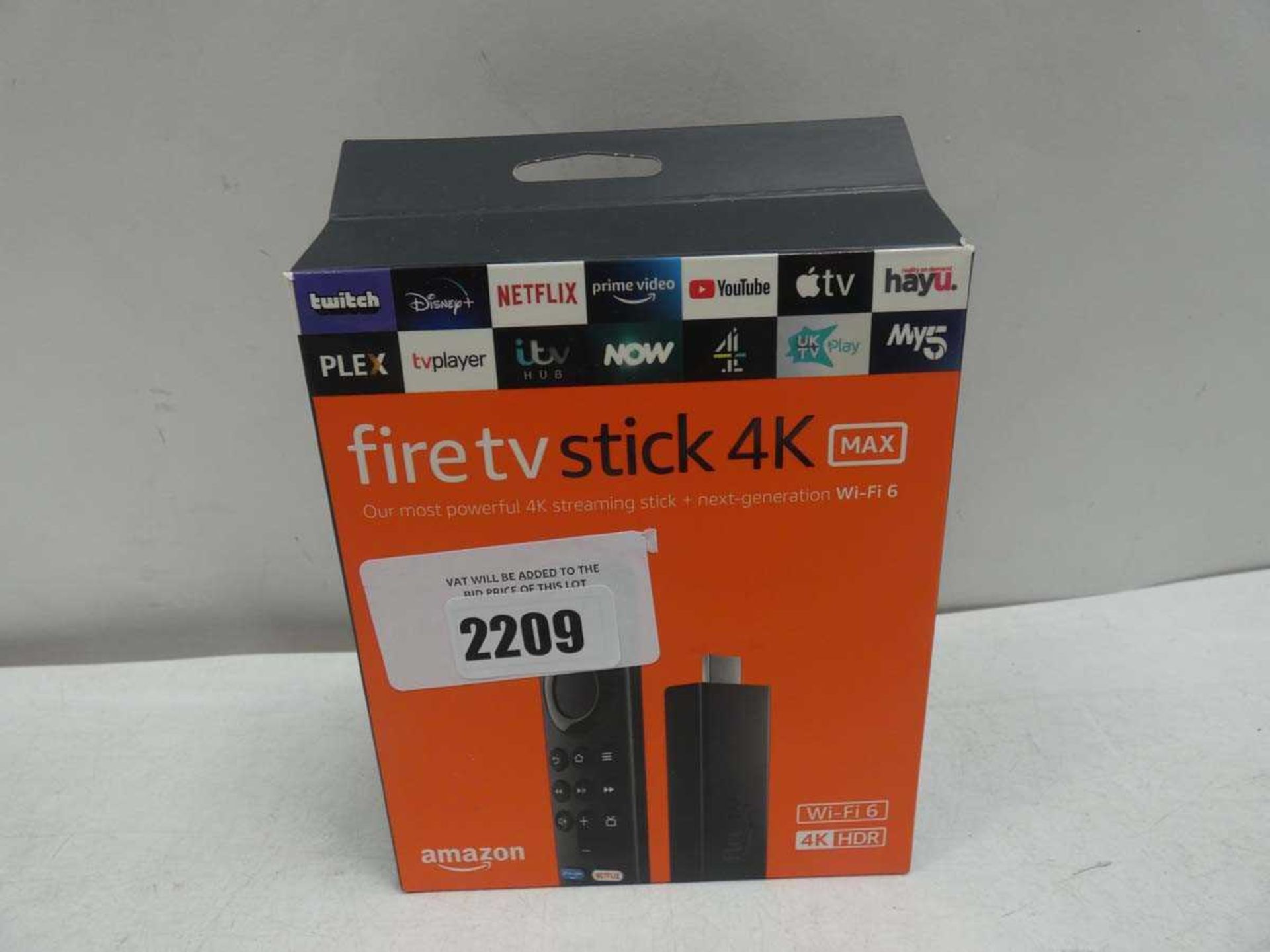 +VAT Amazon Fire TV Stick 4K Max