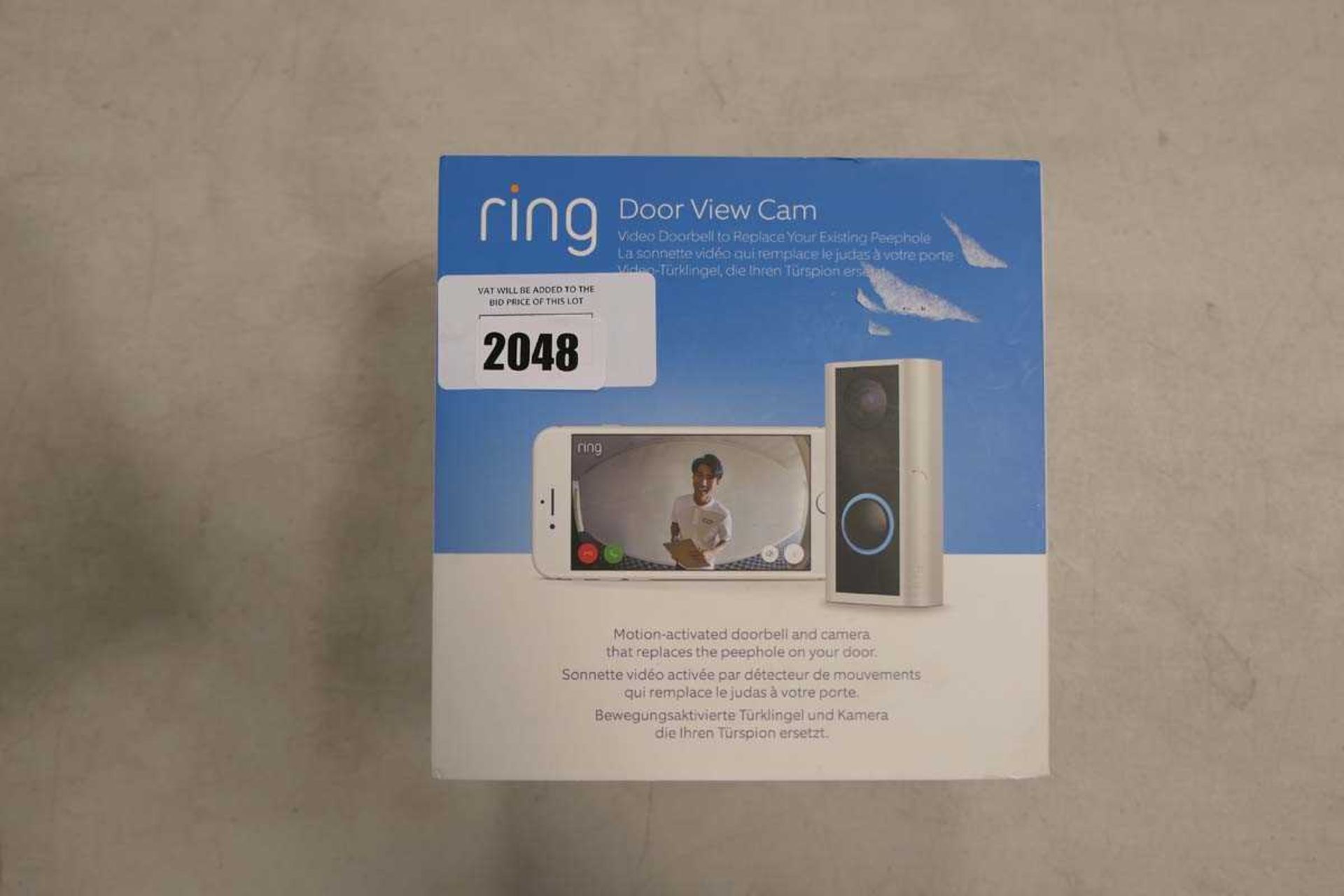 +VAT Ring DoorView cam, boxed