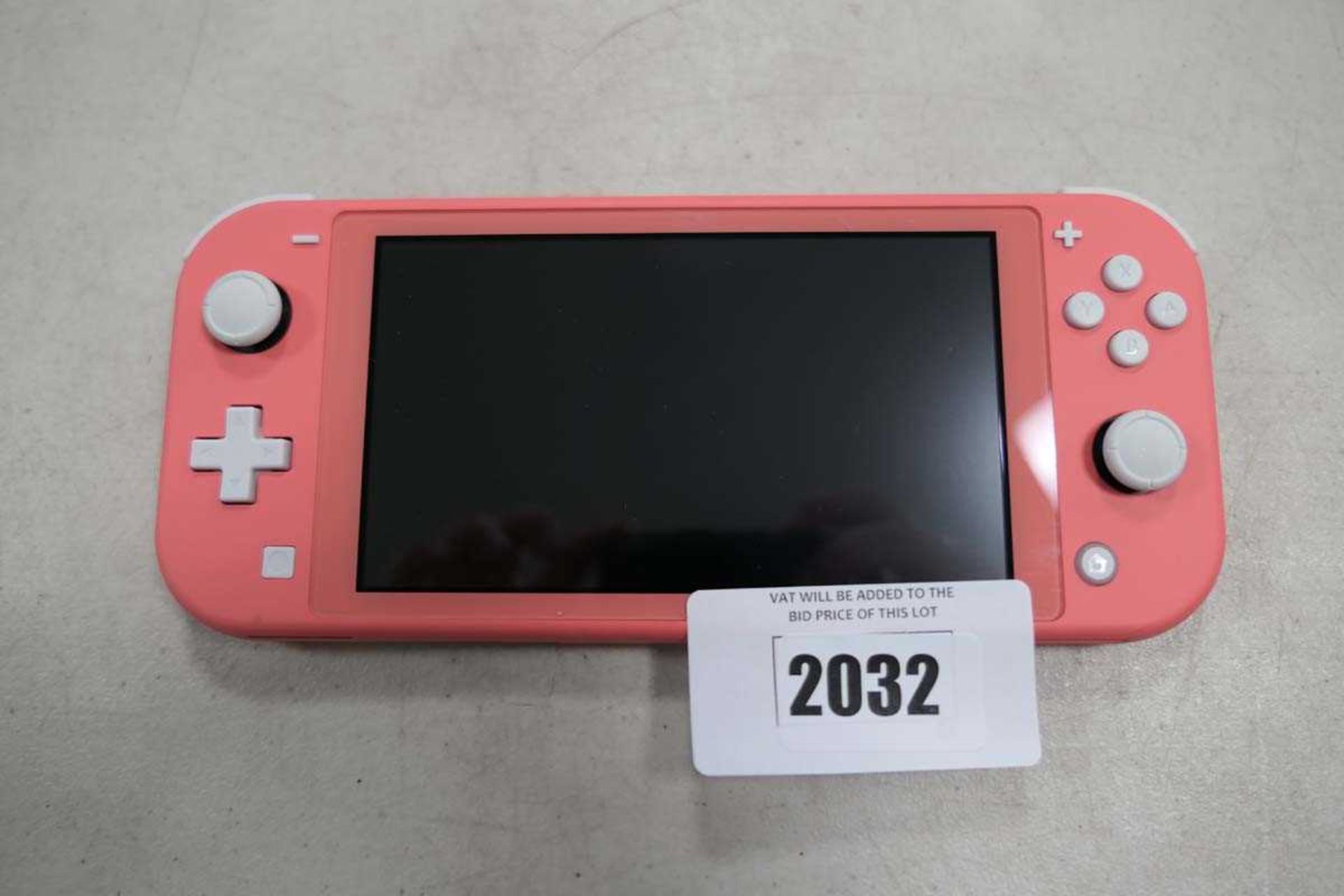 +VAT Nintendo Switch Lite in pink