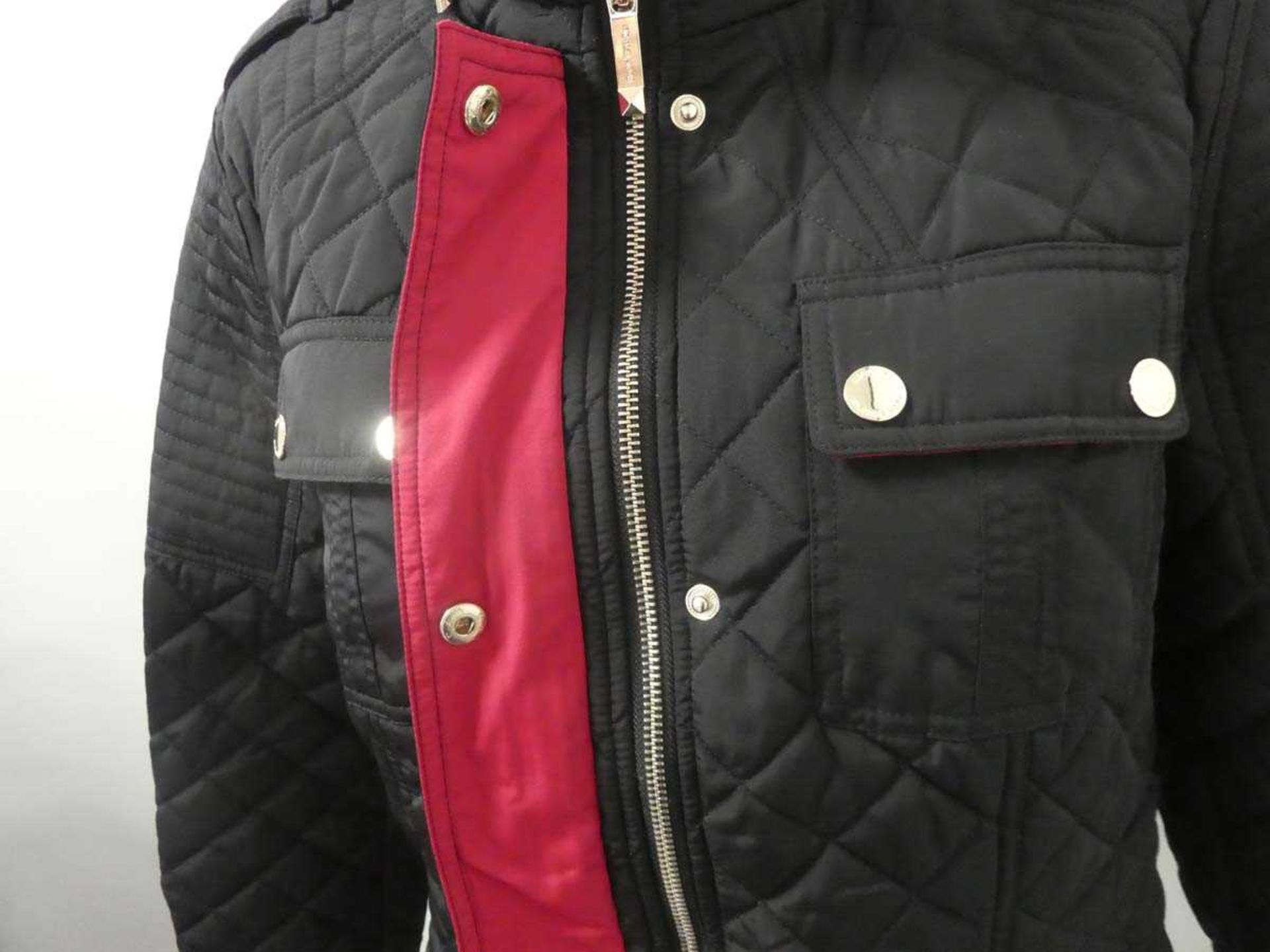 +VAT Michael Kors black lightweight quilted jacket, size medium (hanging) - Image 3 of 3