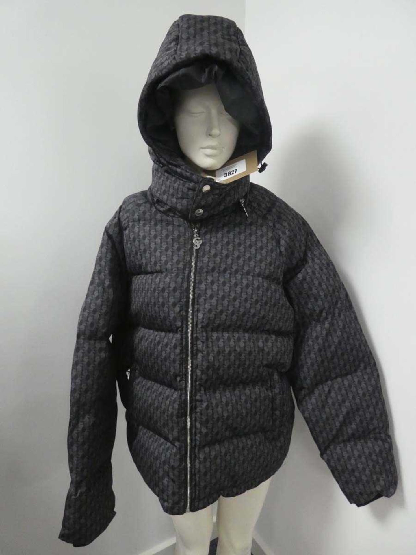 +VAT Gnocchi Jeans puffer jacket in black size large (hanging)