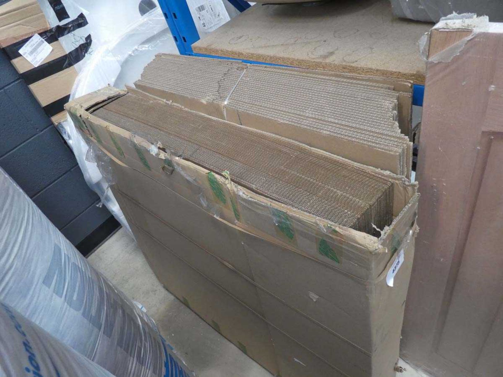 +VAT 2 stacks of cardboard boxes