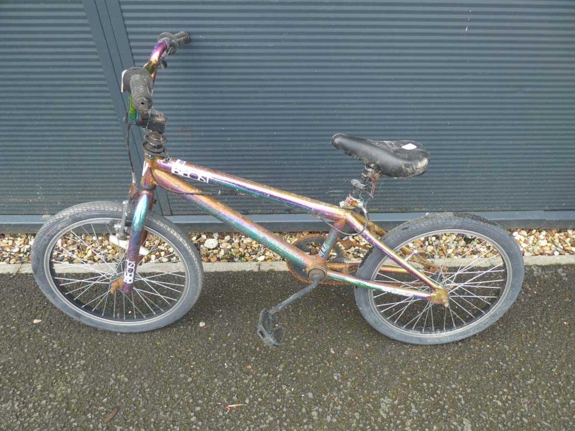 Multi coloured BMX