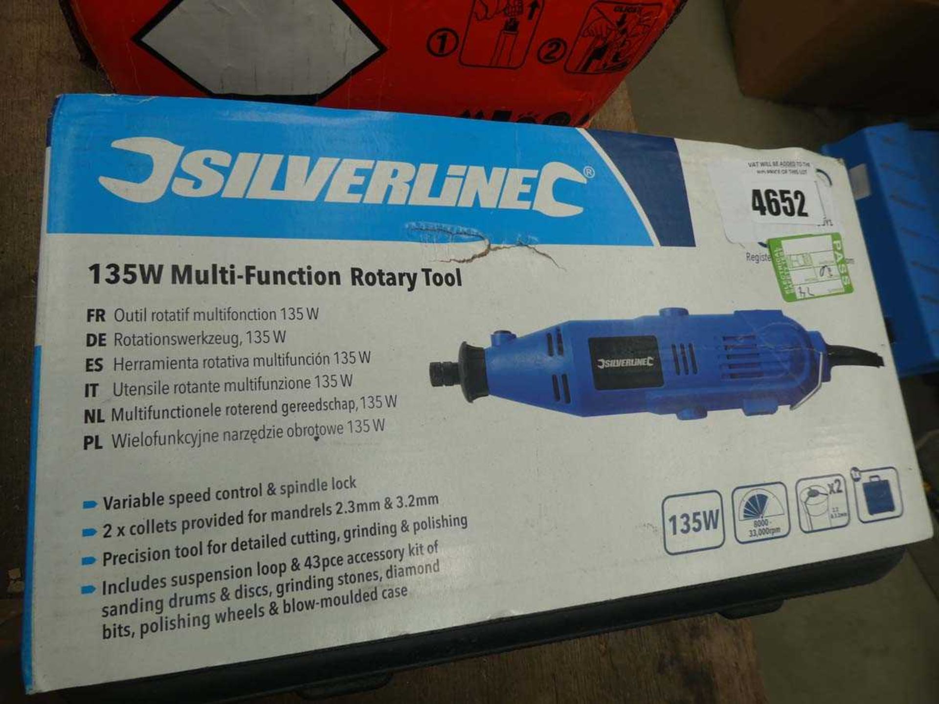 +VAT Silverline multi function rotary tool