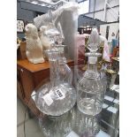 3 x decanters