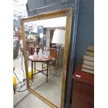 +VAT Rectangular mirror in gilt frame