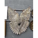Pair of metal angel wings