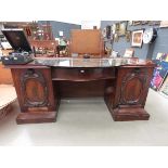 Victorian mirror back sideboard