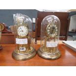 Pair of anniversary clocks