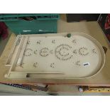 Painted bagatelle board