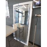 +VAT (9) Rectangular bevelled mirror