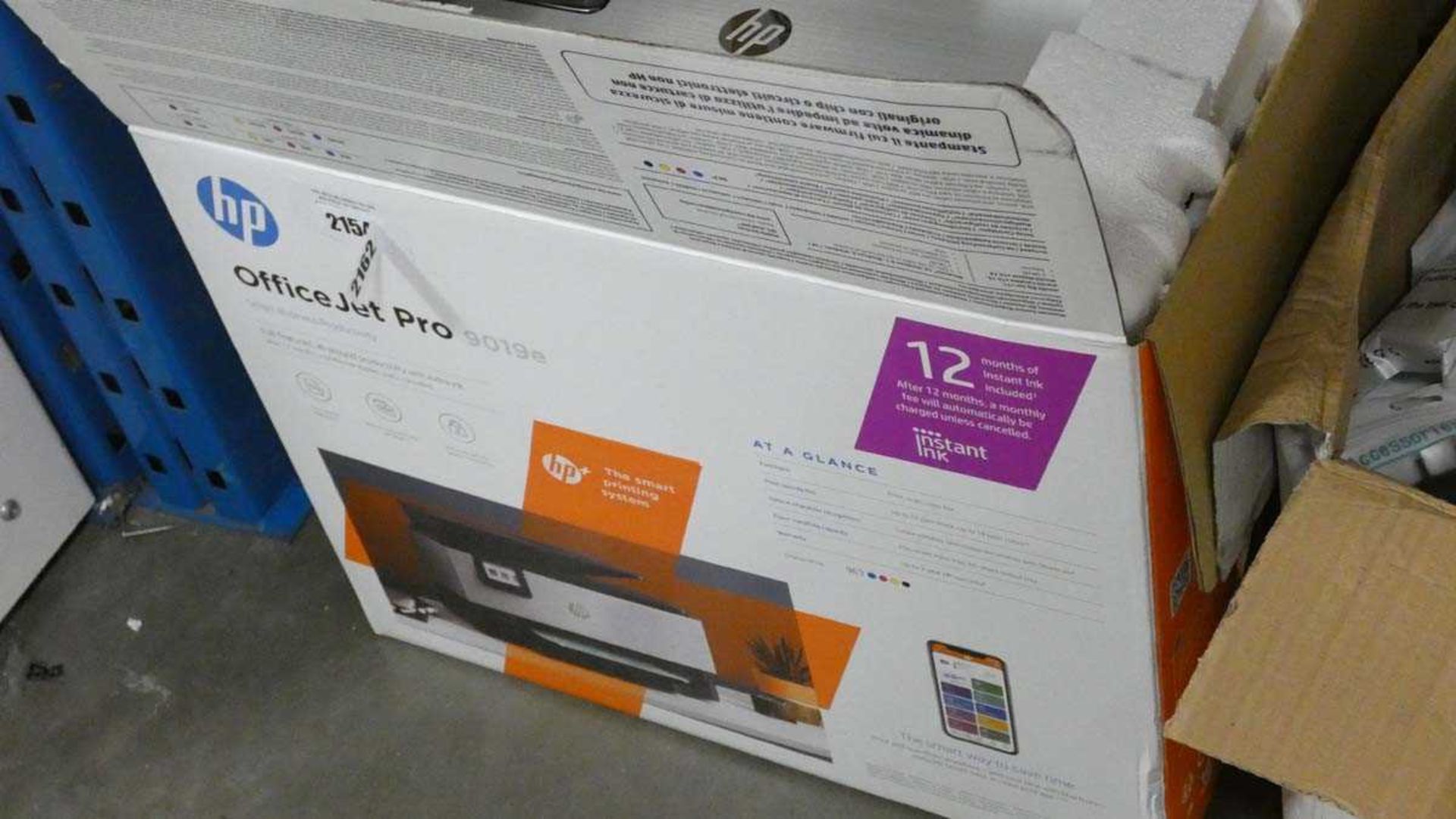 +VAT HP Officejet pro 9019E printer in box