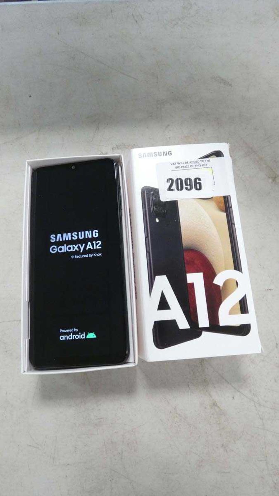 +VAT Samsung Galaxy A12 mobile phone