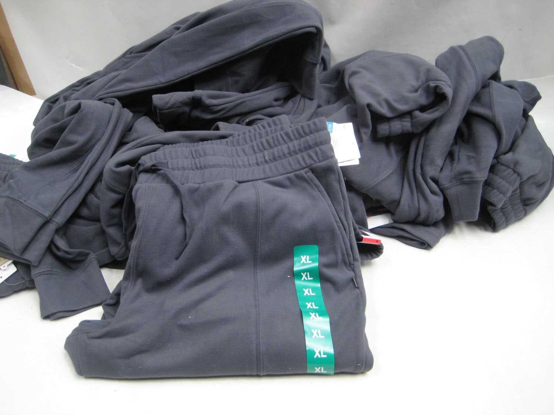 +VAT A bag containing 11x pairs of Ladies Grey Joggers in various sizes.