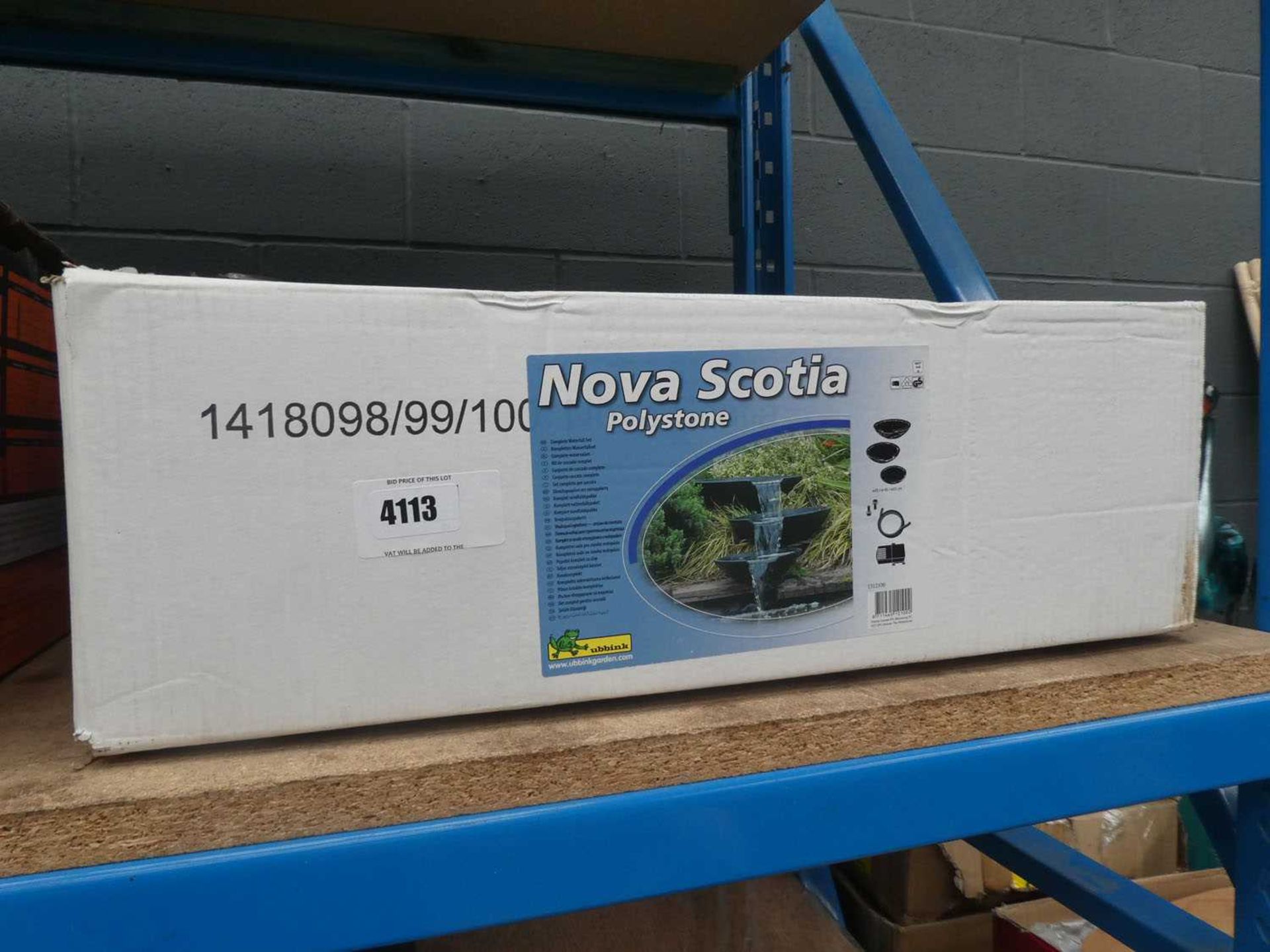 +VAT Nova Scotia water feature