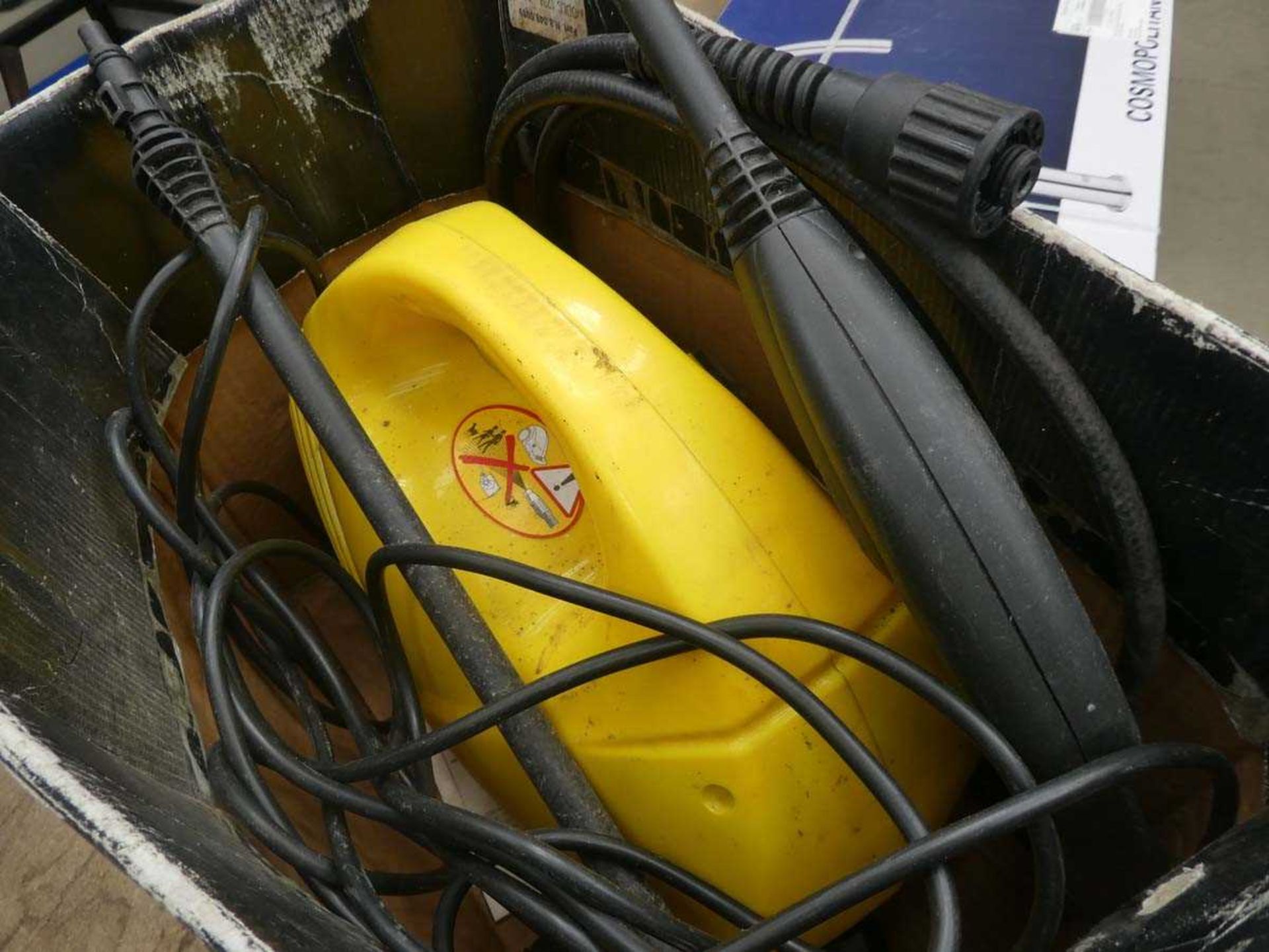 Small yellow electric pressure washer - Image 2 of 2