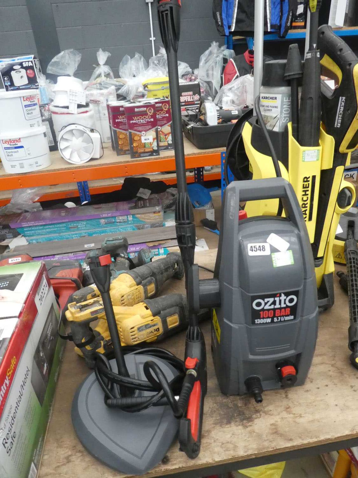 Ozito mini pressure washer