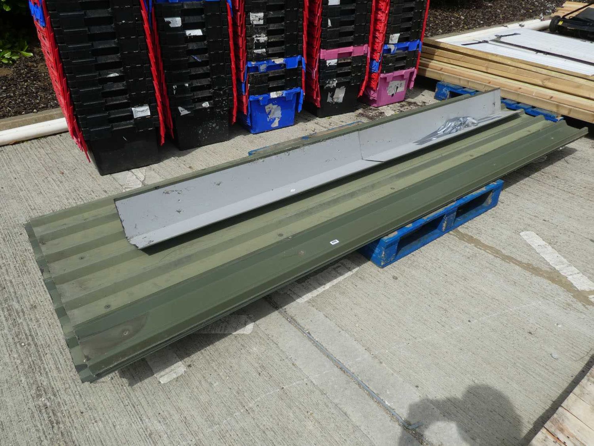 6 large roofing sheets