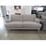 Grey cloth 2 seater sofa