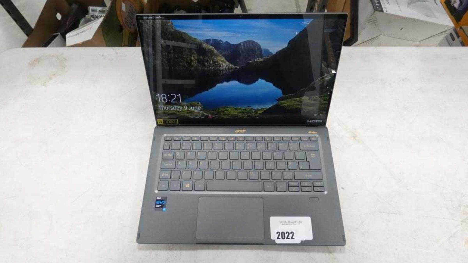 +VAT Acer Swift 5 laptop Model SF514-55T, Core i7 11th Gen processor, 8GB RAM, 512GB storage,