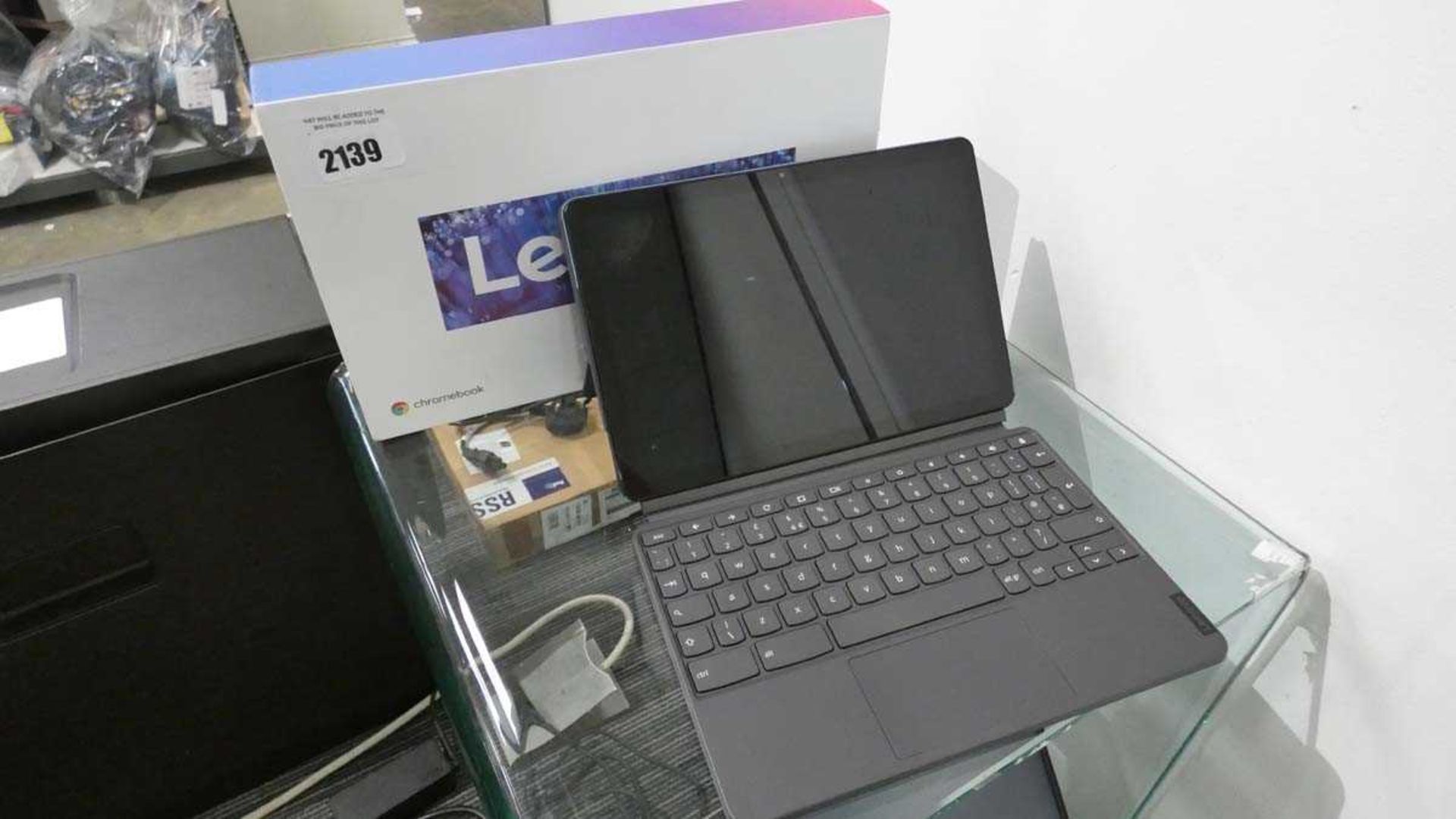 +VAT Lenovo Chromebook Duet tablet with keyboard case and box