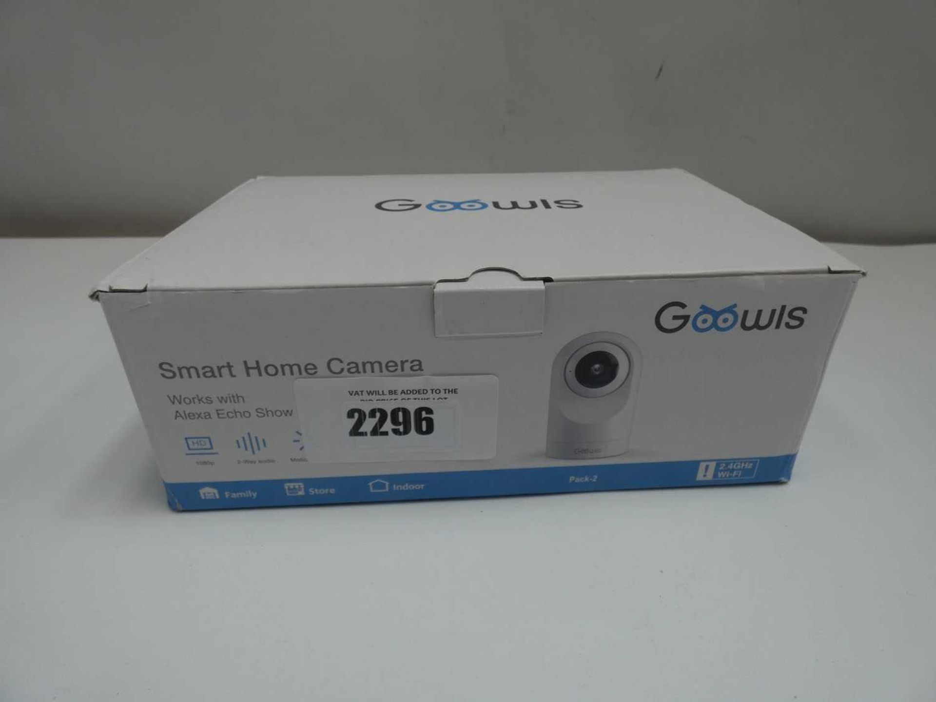 +VAT Goowls smart home camera