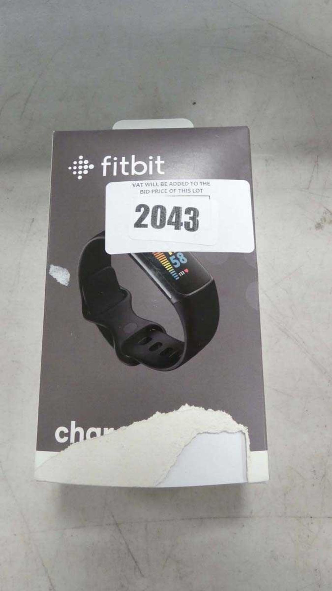 +VAT Fitbit Charge 5 fitness tracker in box