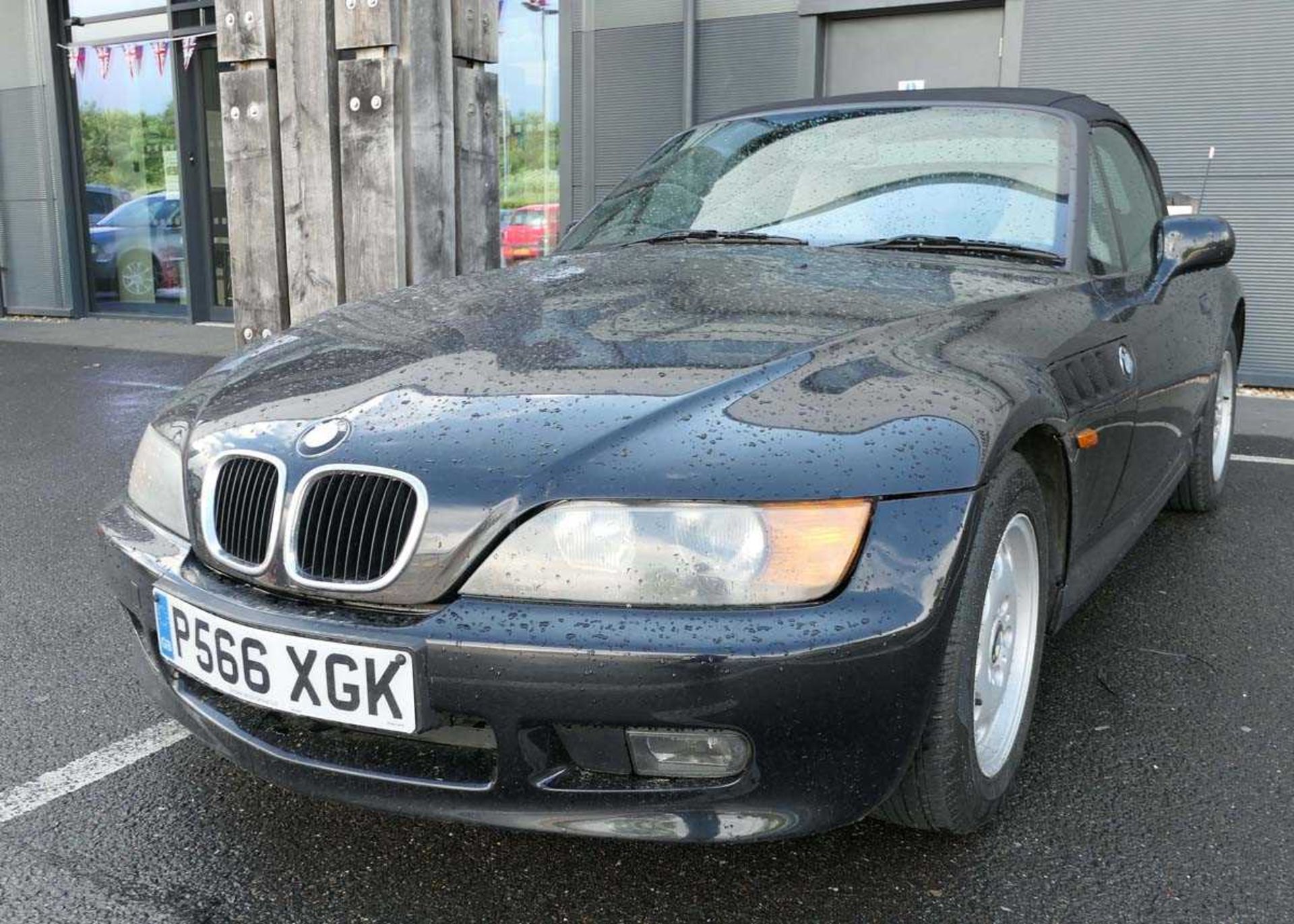 (1997) BMW Z3 convertible in black, first registered 28/04/1997, petrol 1895cc, manual, 8 former