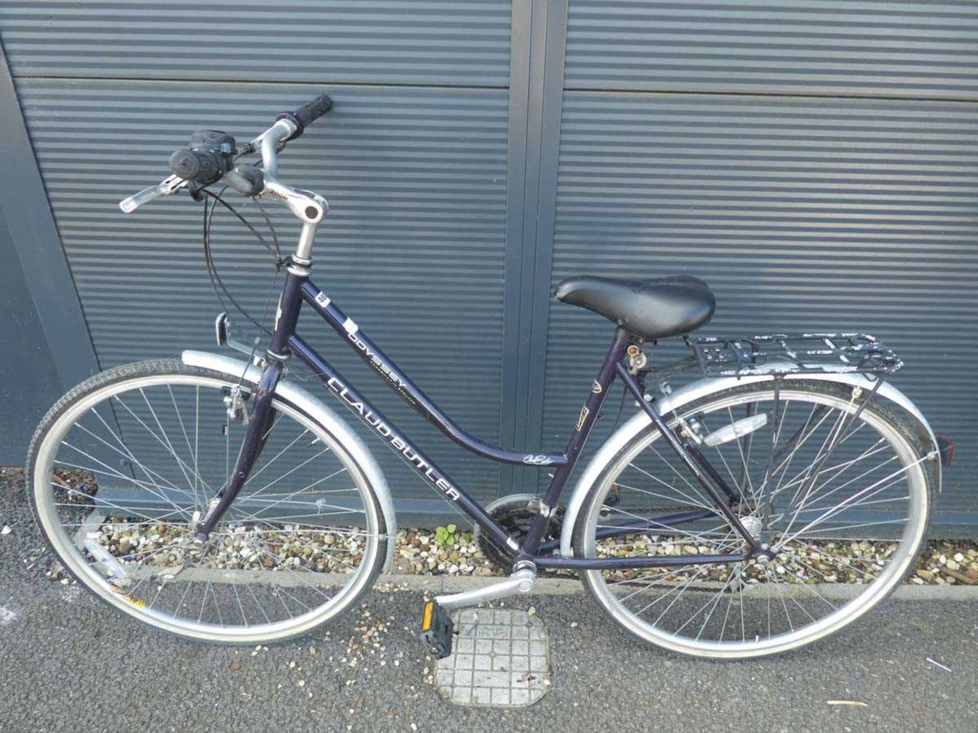 Blue Claude Butler ladies bike