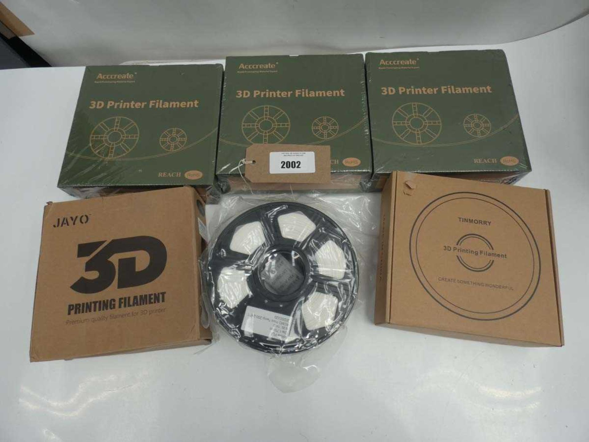 +VAT 6x 3D printer filaments