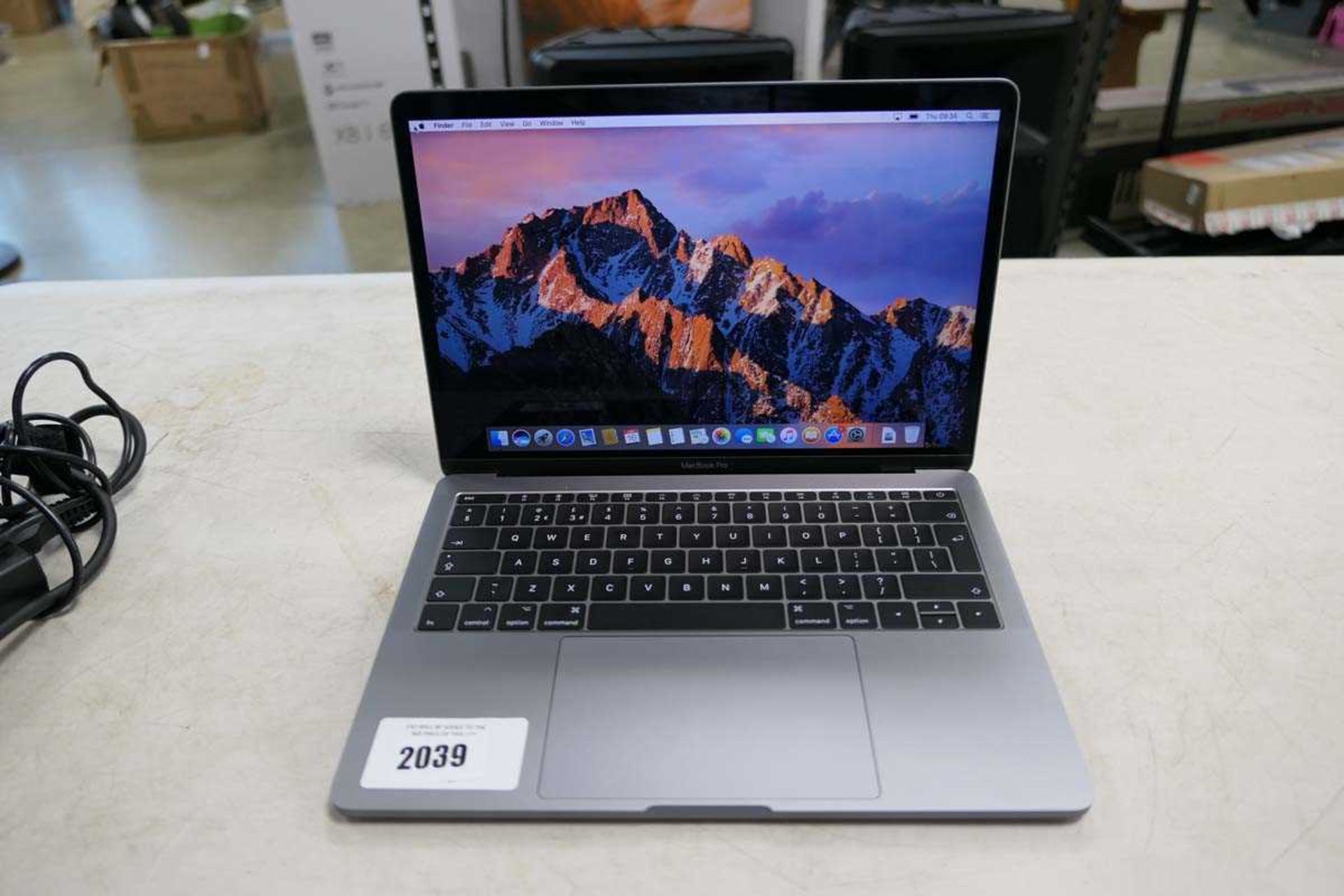 +VAT Apple Macbook Pro 13'' 2016 model A1708 with Intel i5 cpu, 8gb ram, 256gb storage running macOS