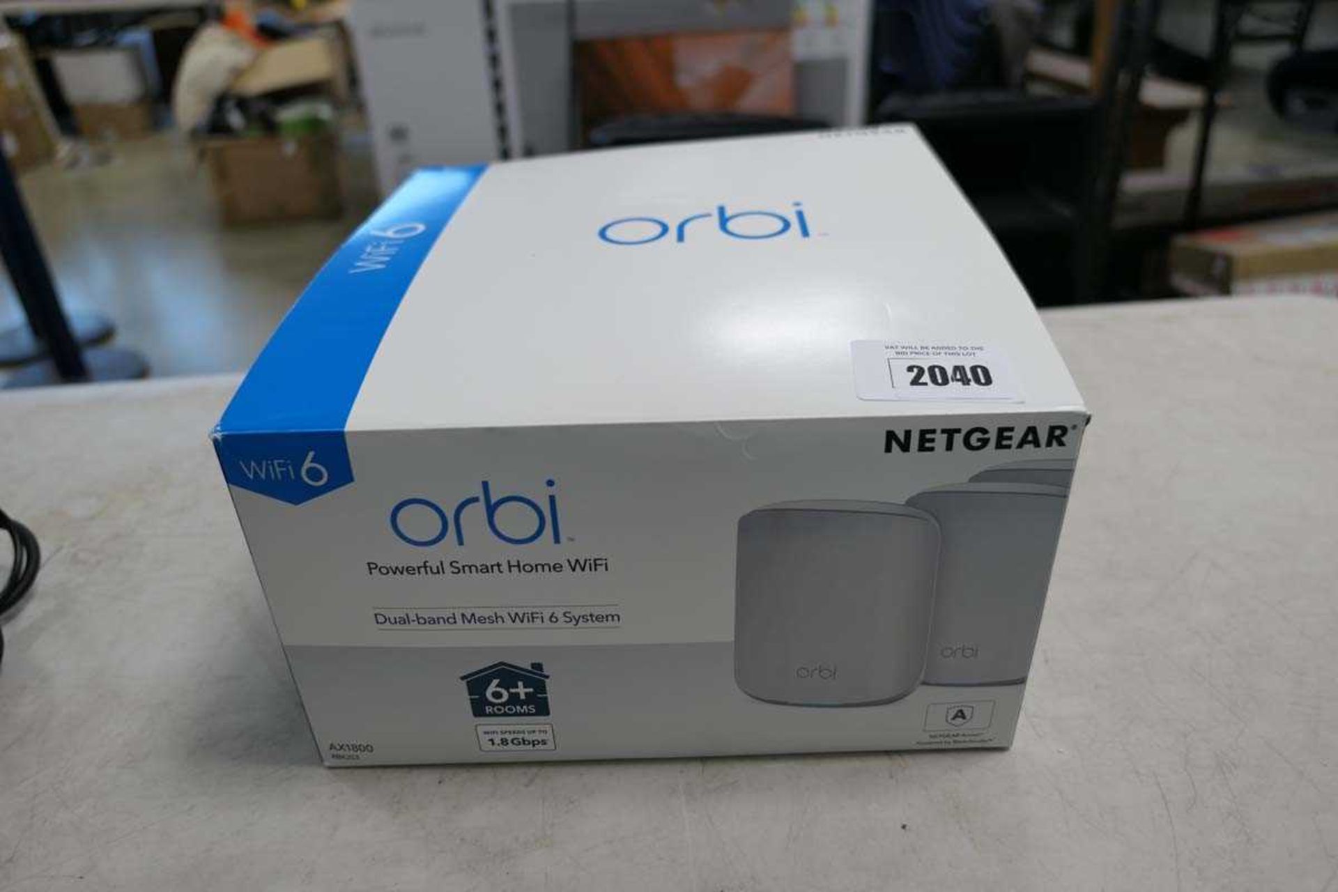 +VAT Netgear Orbi Wi-Fi 6 mesh home system in box